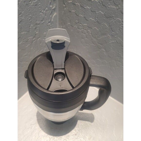 Black and Silver Bubba Travel Mug - Picture 6 of 8